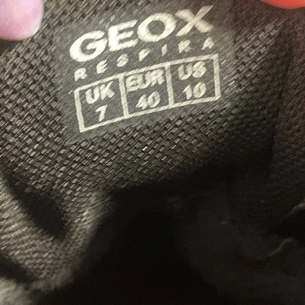 Geox Braies Waterproof Faux Fur Lined Hiking Snow Boots Grey Black New 10 Winter